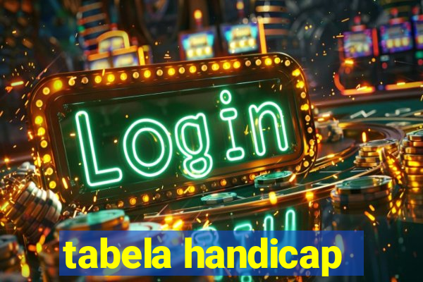 tabela handicap